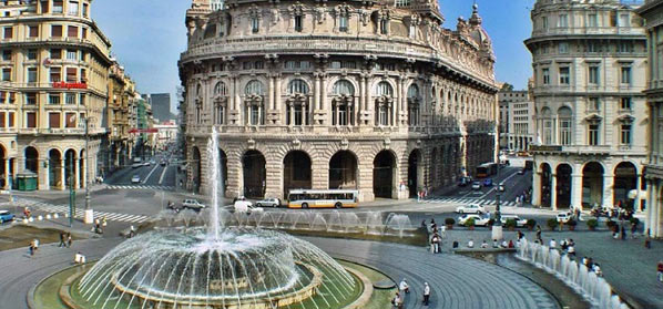 piazza centrale di genova